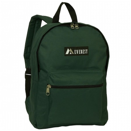 Everest Trading Everest 15 in. Basic Backpack 1045K-GN